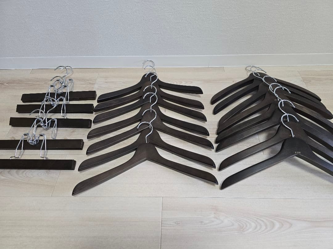 NAKATA HANGER シャツ、ズボン吊りハンガーセット ナカタハンガー