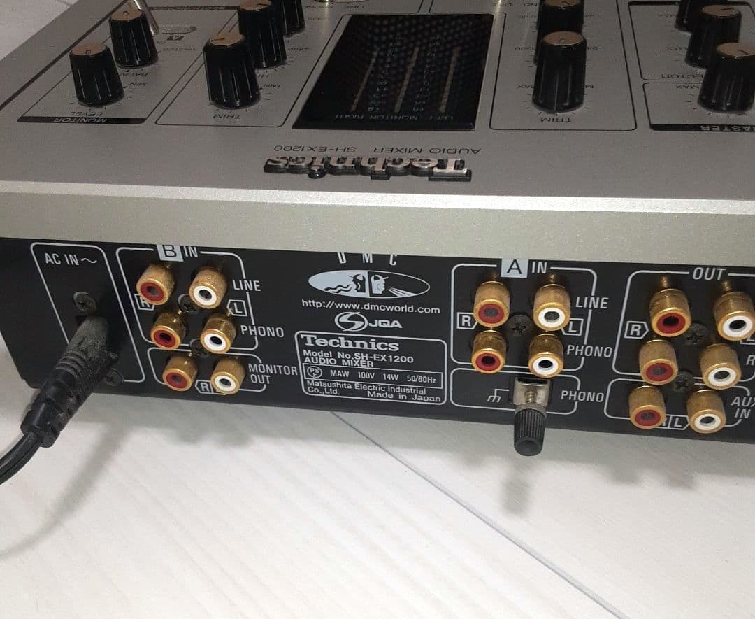 Technics SH-EX1200 DJミキサー オーディオミキサー