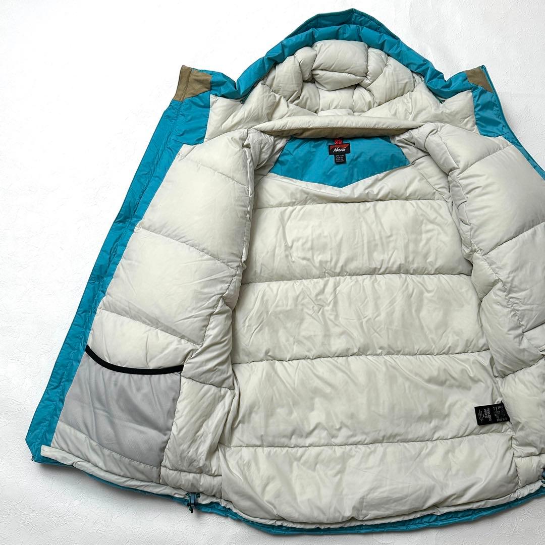 2025年製　NANGA オーロラテックス　ダウンジャケット　ターコイズ　XXL
