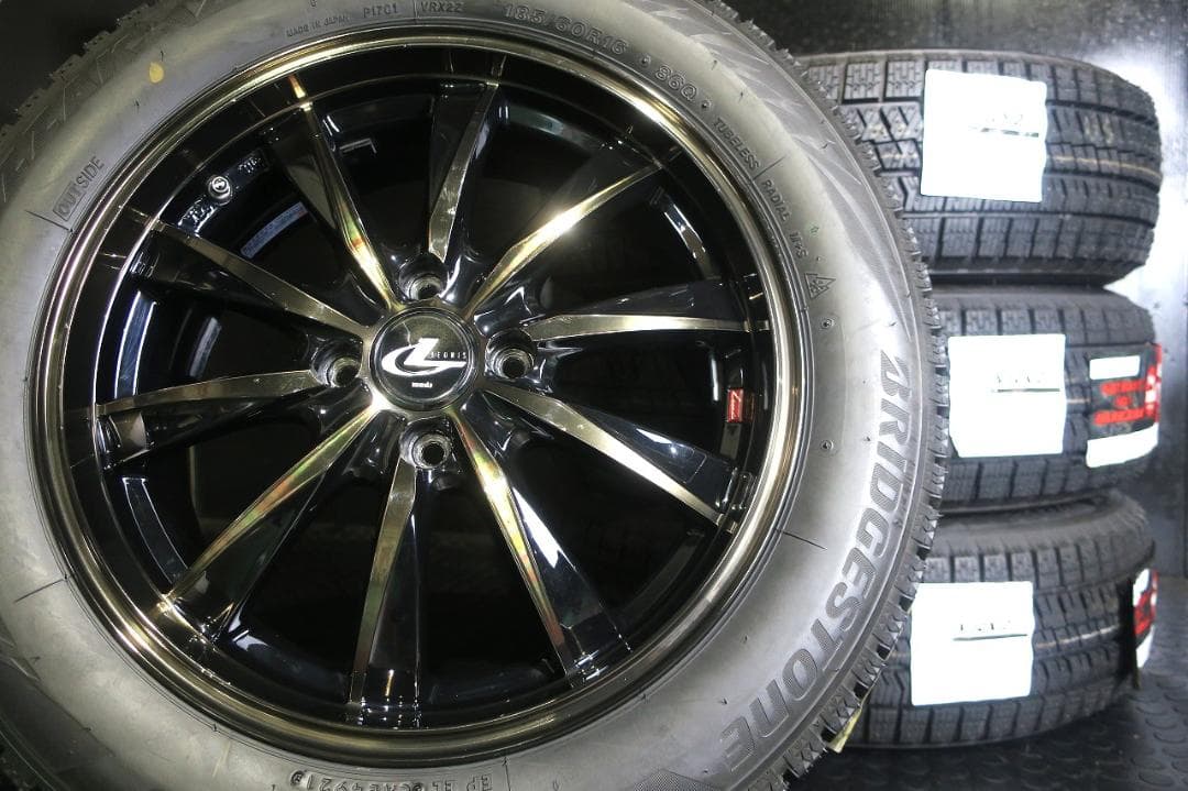 WEDS レオニス CX 新品スタッドレス BS 185/60R16 デミオ等