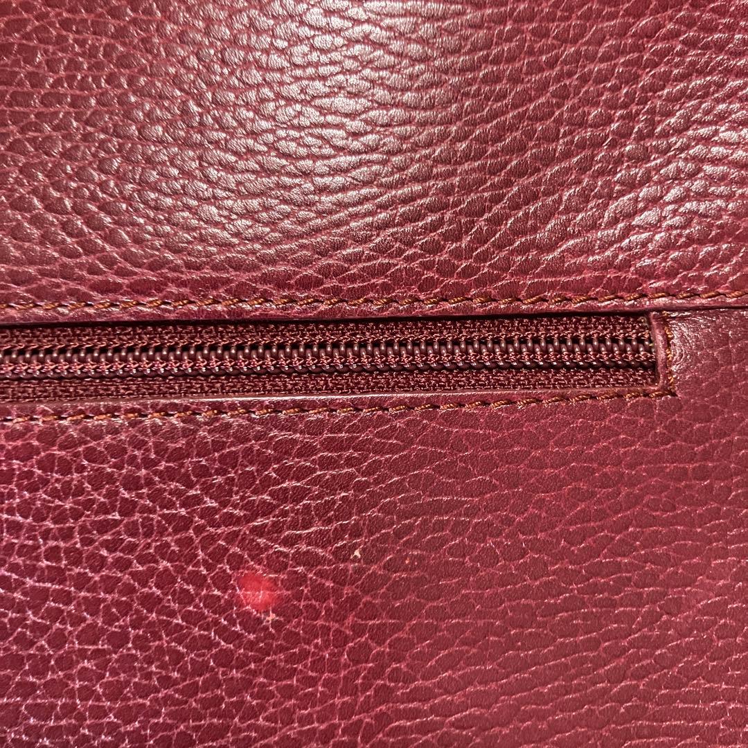 カルティエ　保証カード付き　書類バッグ　ビンテージ品