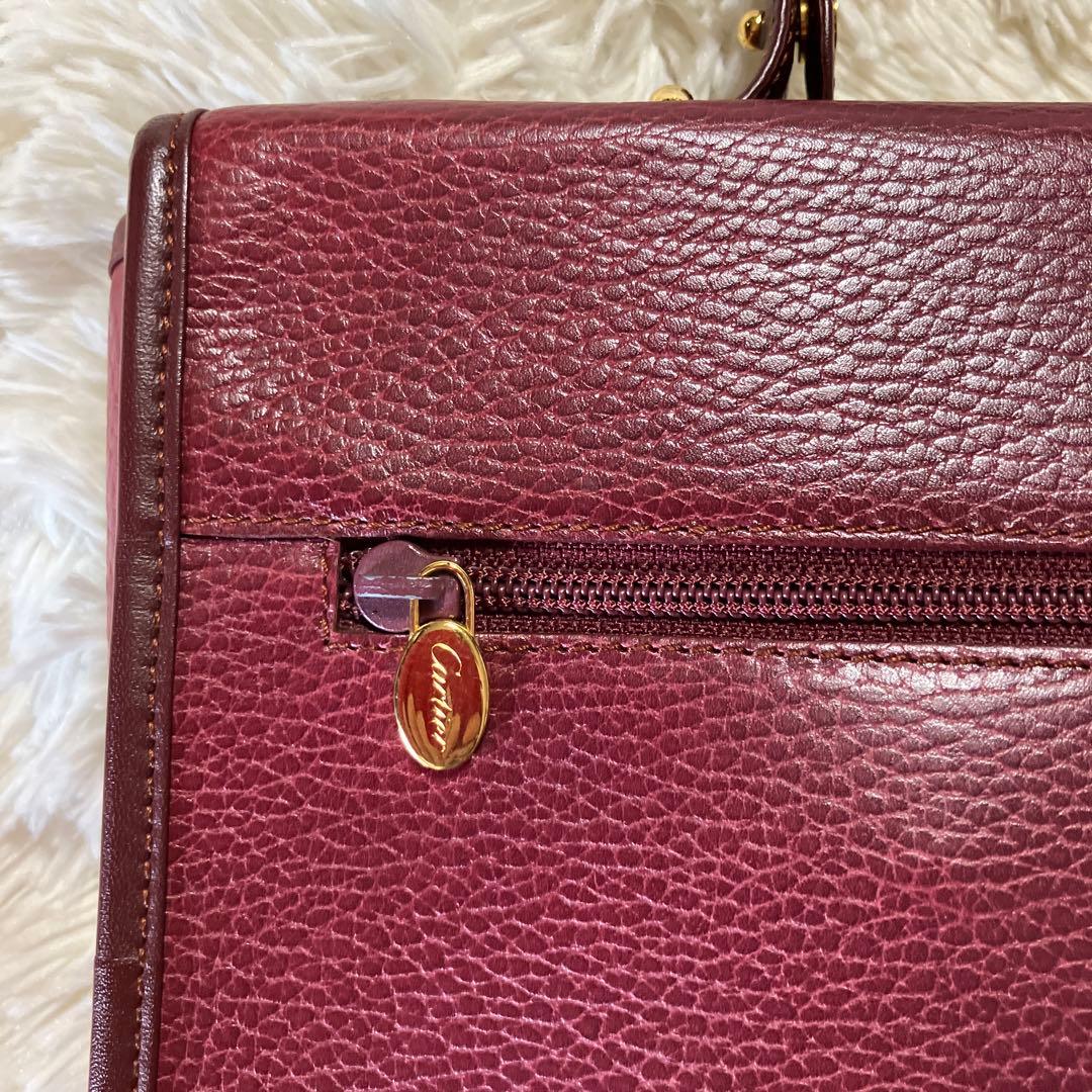 カルティエ　保証カード付き　書類バッグ　ビンテージ品