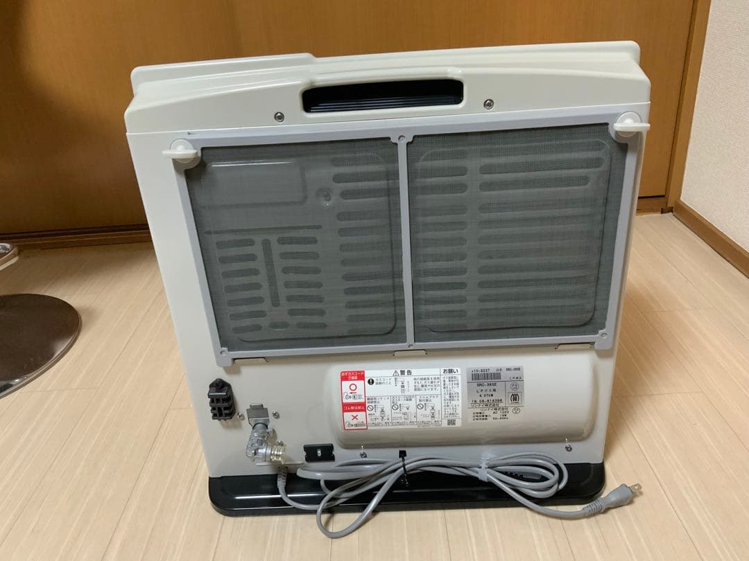 リンナイ　ガスファンヒーターSRC–365E–LP LPガス　ガスホースセット