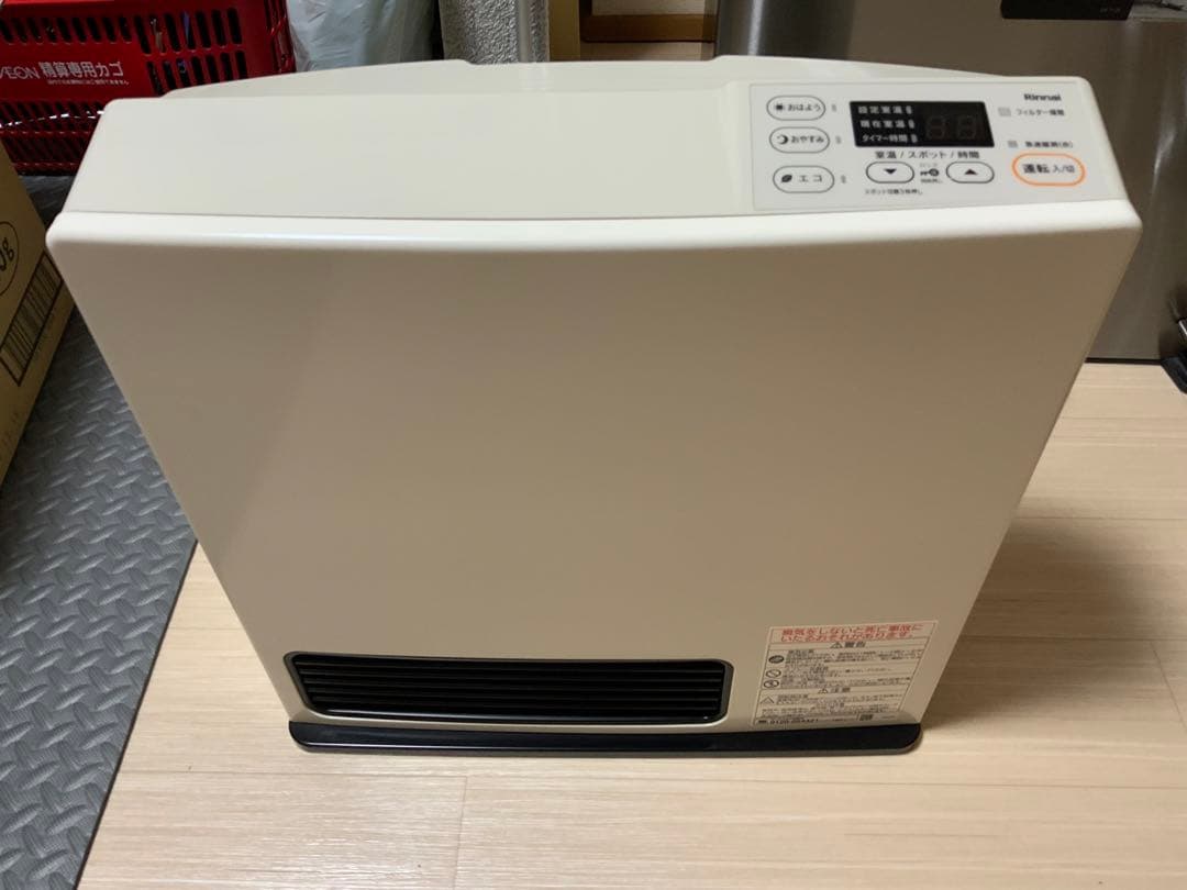 リンナイ　ガスファンヒーターSRC–365E–LP LPガス　ガスホースセット