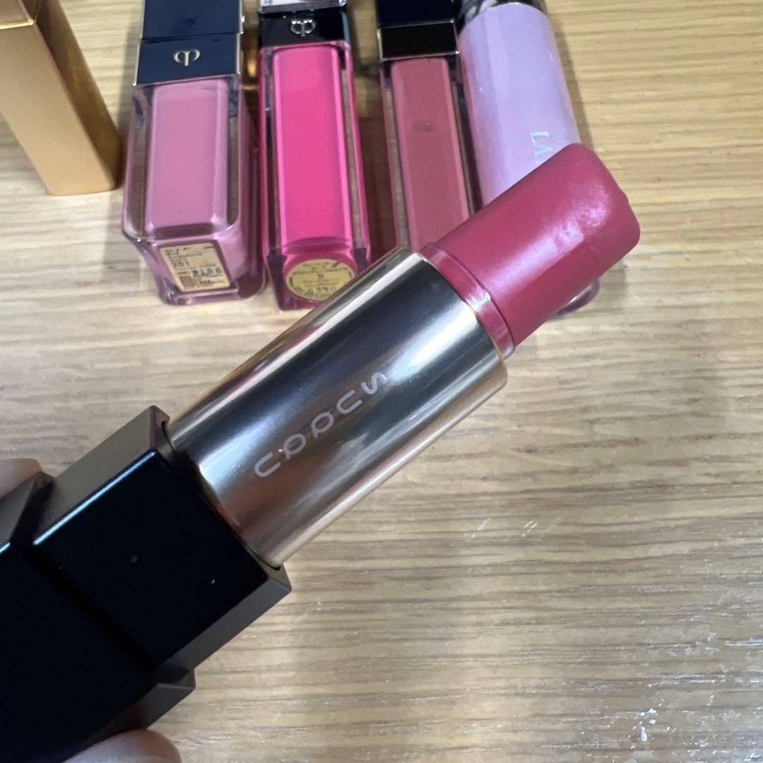 クレドポーボーテ、ラメール、SUQQU、THREEなどリップ　セット売り