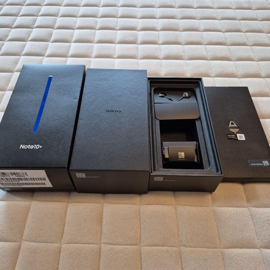 【美品】Samsung Galaxy Note 10+ 本体 Sペン付き