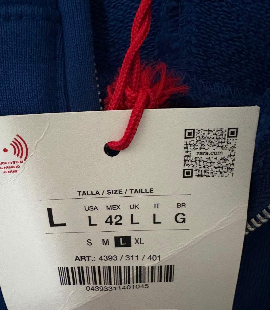 CHAMPION X ZARA ジッパーネック スウェットシャツ