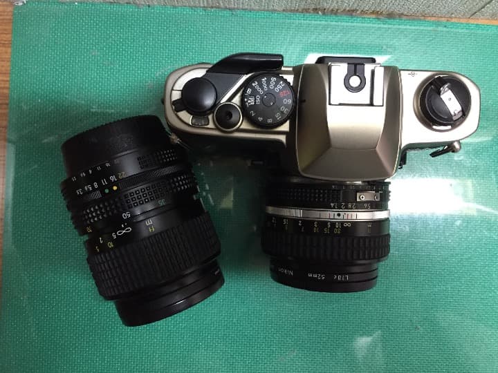 (値下げしました)フィルム一眼レフＷレンズセット