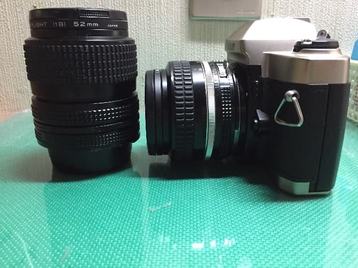 (値下げしました)フィルム一眼レフＷレンズセット