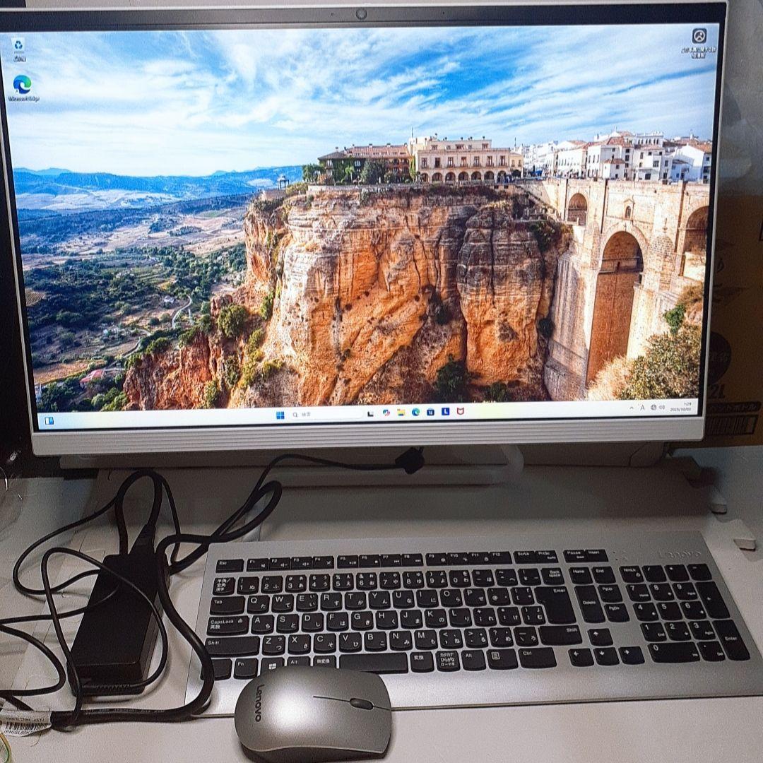 Lenovo F0ER 一体型デスクトップパソコン HDD COREI5
