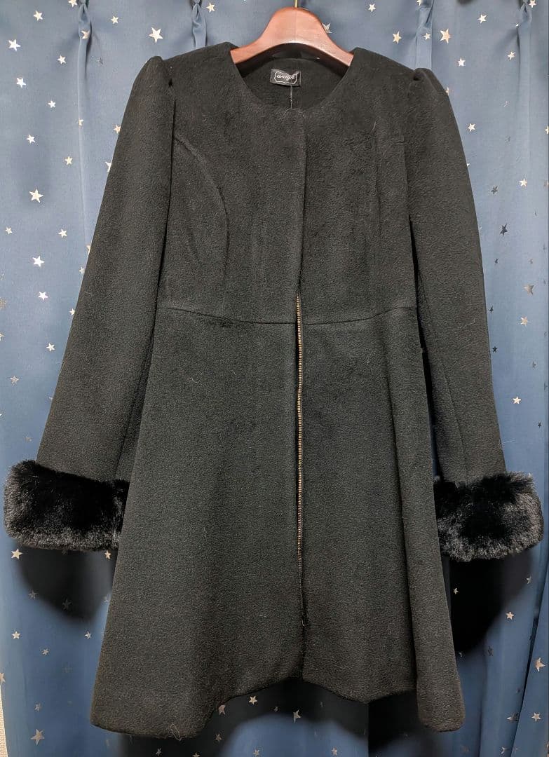 evelyn エブリン ノーカラービジューコート 量産型 地雷系