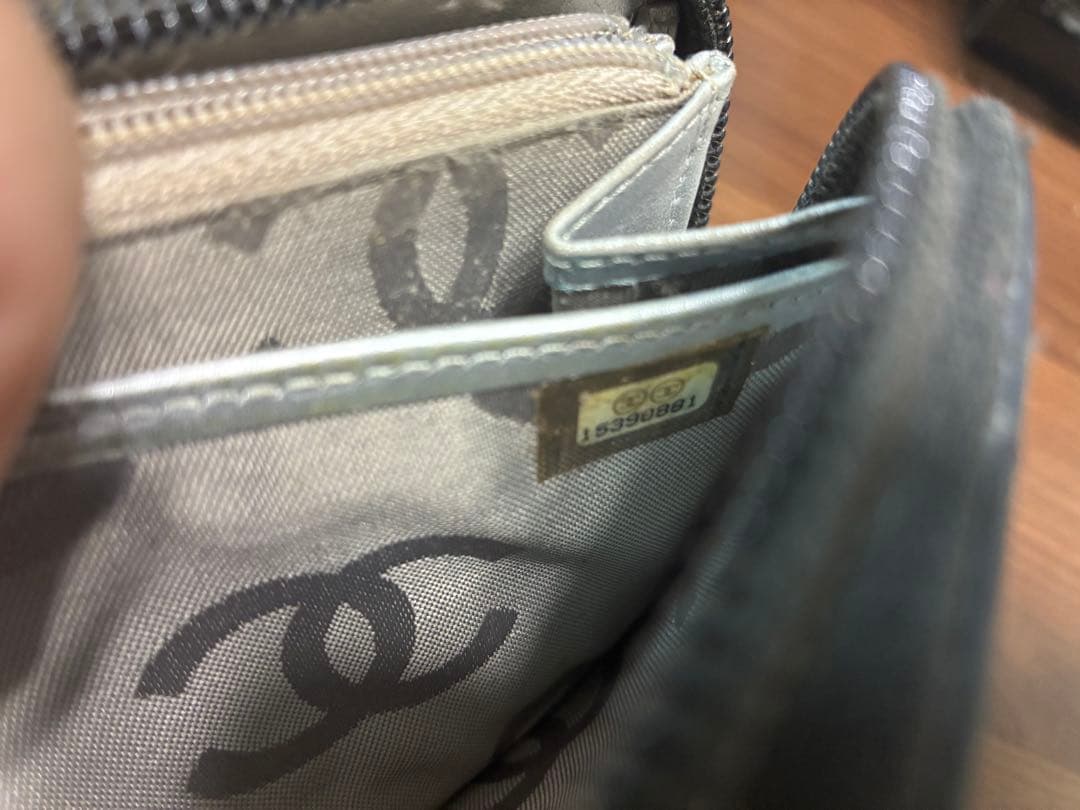 CHANEL カンボン ラウンドファスナー