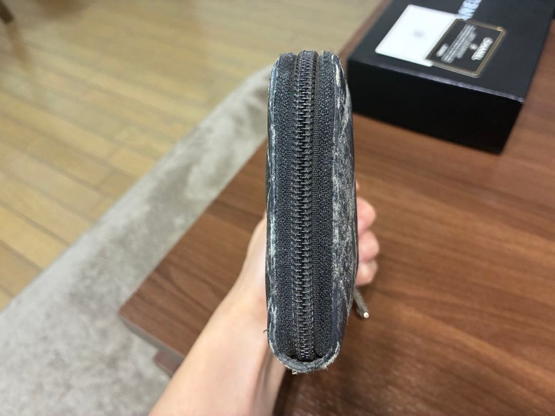 CHANEL カンボン ラウンドファスナー