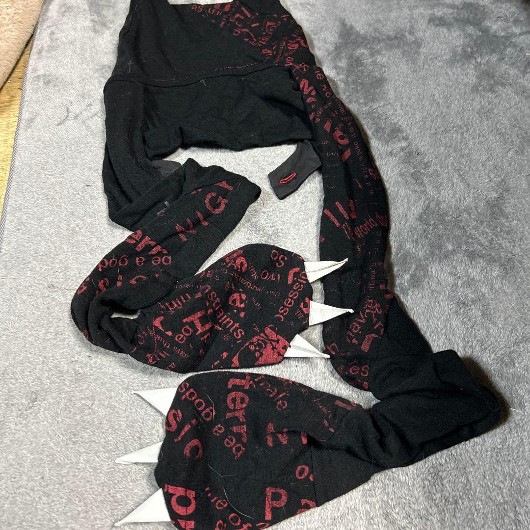 h.naoto 猫耳フード付きマフラー