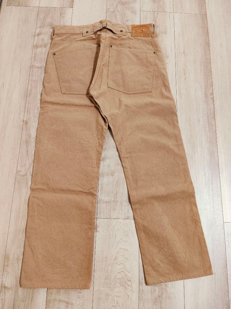 Deluxeware DX602A ワークパンツ W34 L36 ベージュ