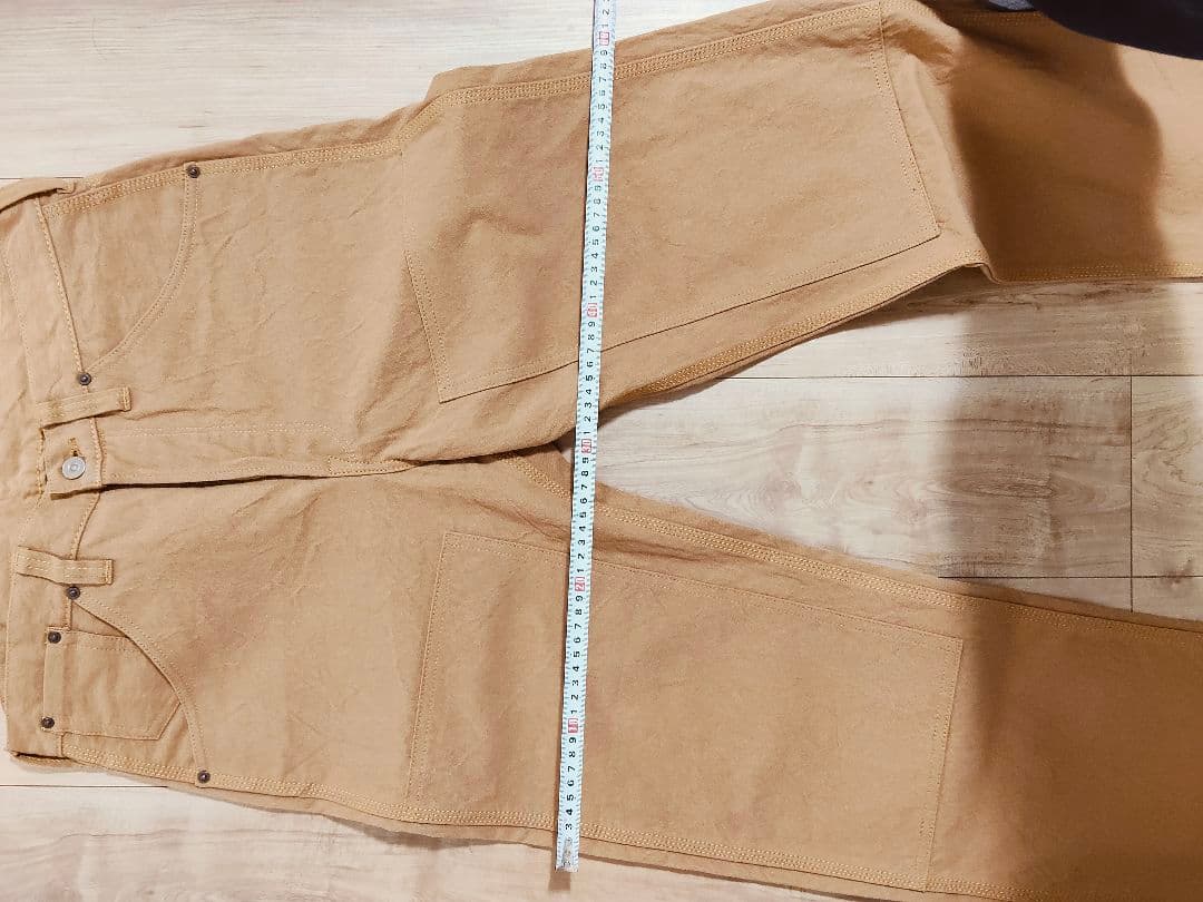 Deluxeware DX602A ワークパンツ W34 L36 ベージュ