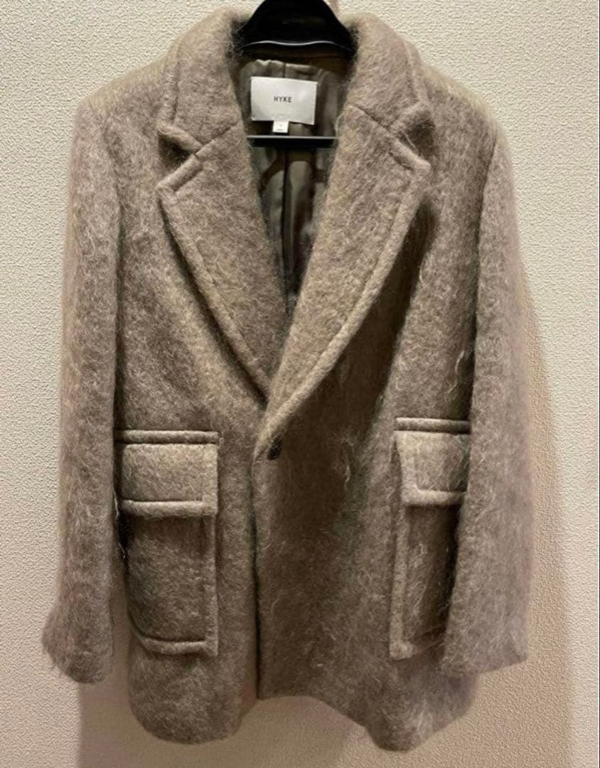 HYKE × Edition モヘアコート サイズ1