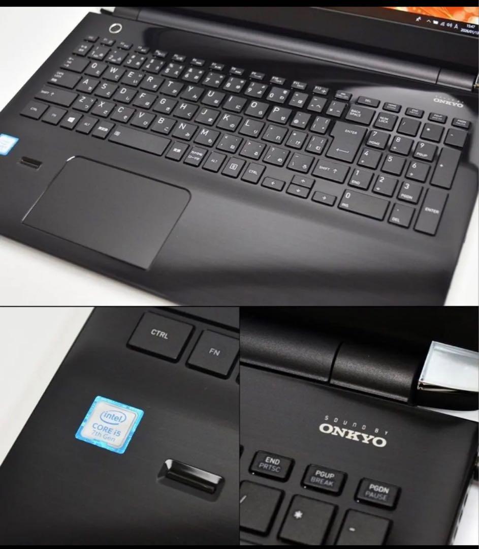 Toshiba dynabook 15.6インチ PT55DBS-BJA3