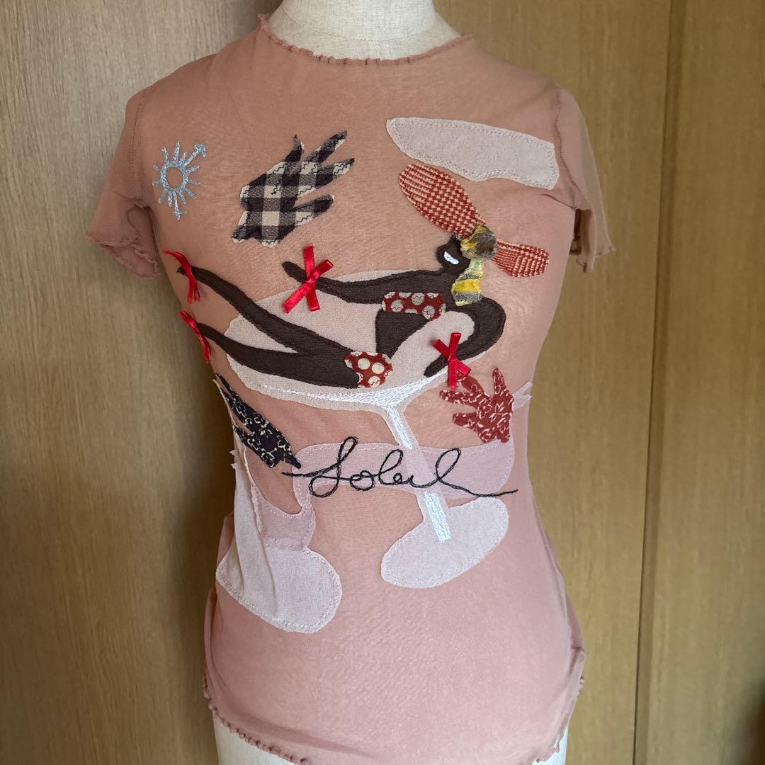 Jean Paul Gaultier パワーネット トップス カットソー