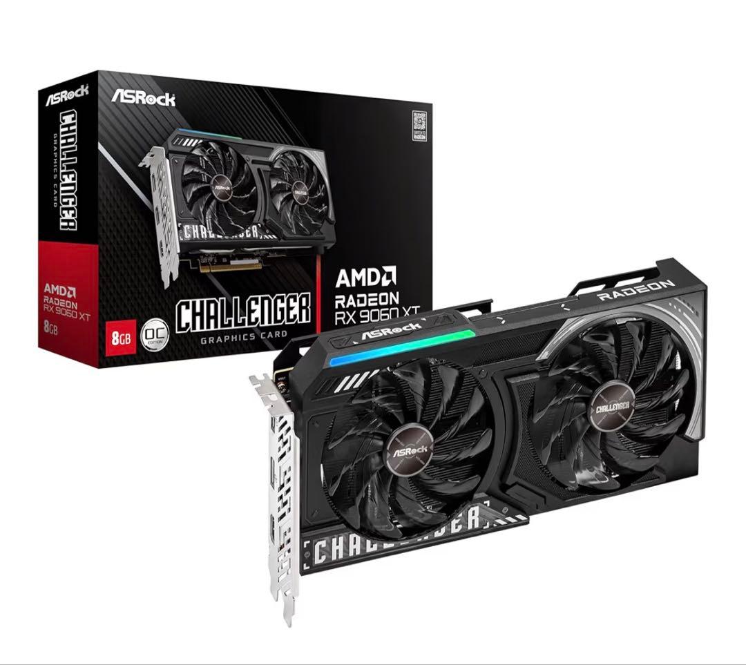 【新品未開封未使用】Radeon RX9060XT Challenger 8GB