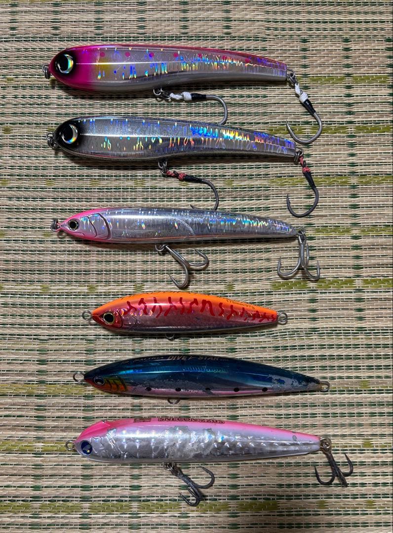 未使用　鮪、青物ルアー　ララペン　ラピード　ヘッドディップ等　セット売り