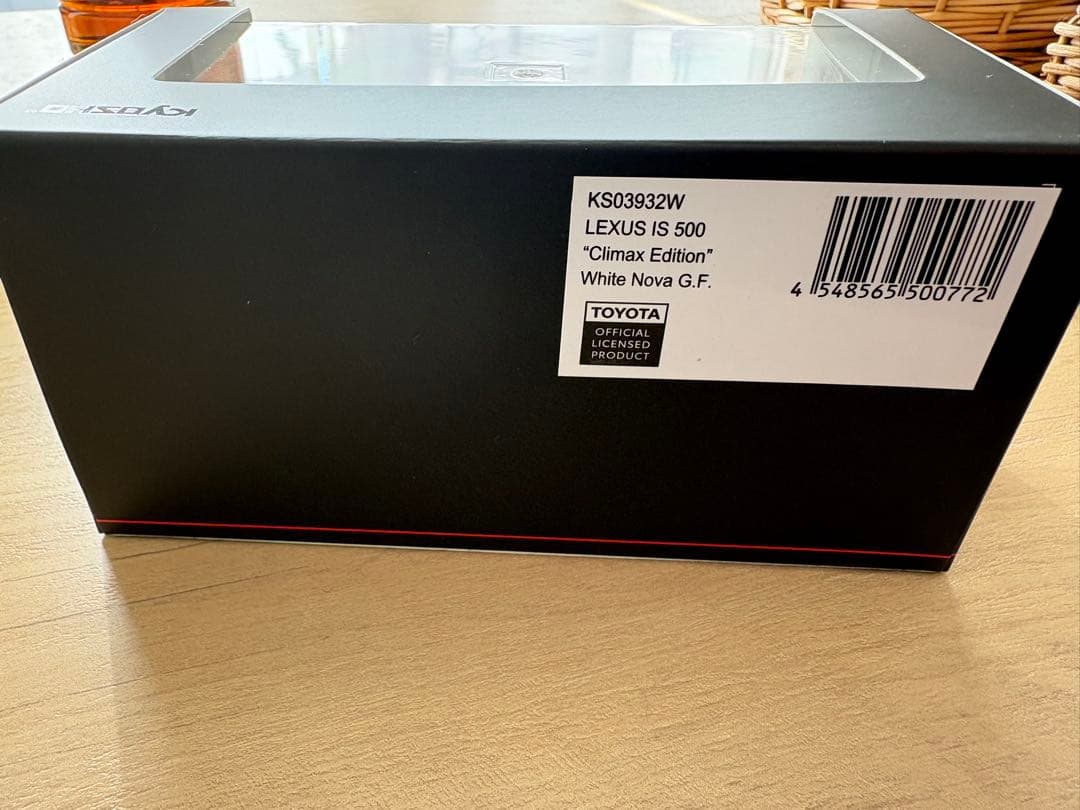 京商　Lexus IS 500 Climax Edition ホワイト