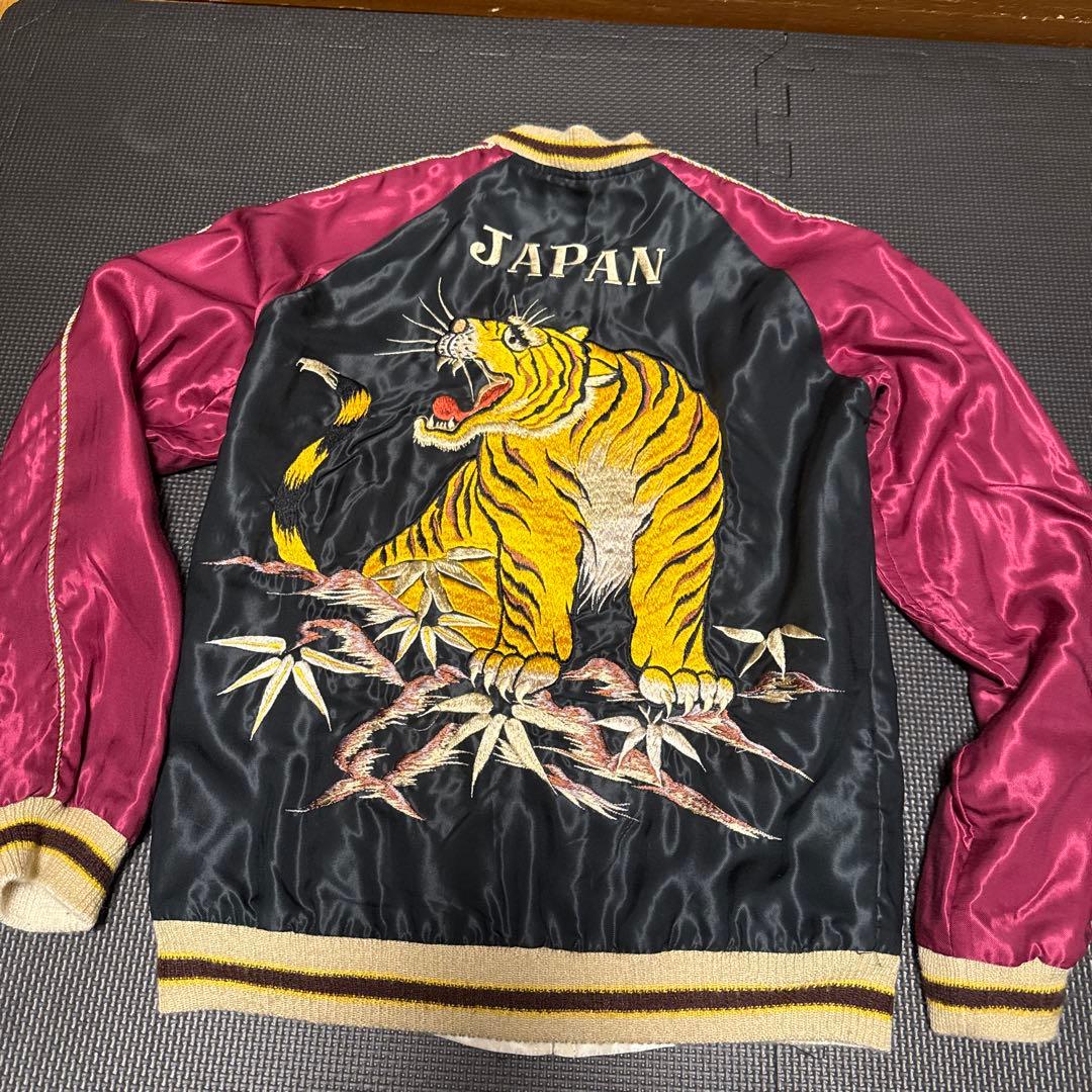 刺繍スカジャン JAPAN