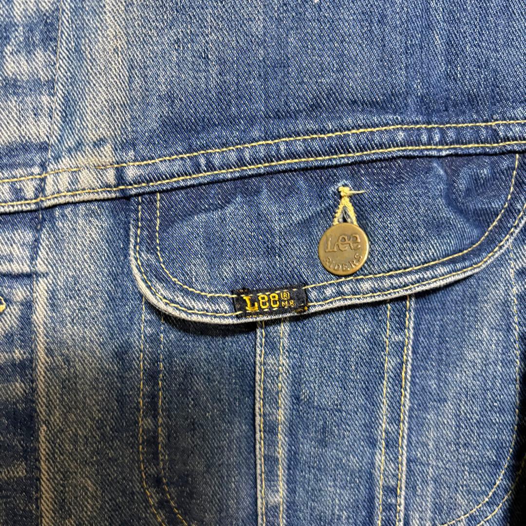 70s Lee 101J デニムジャケット 46 リー　ビッグサイズ USA