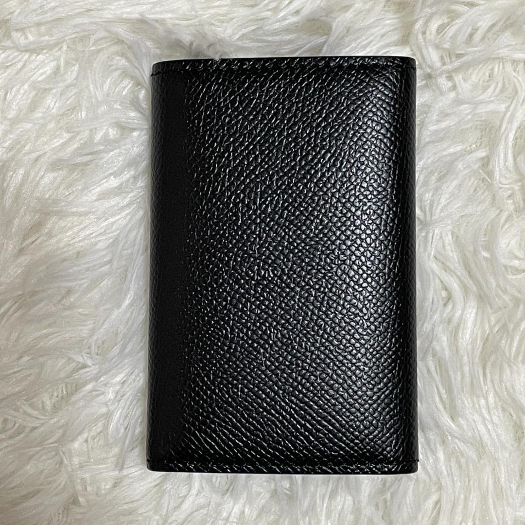 BURBERRY LONDON バーバリー 6連 レザー キーケース ブラック