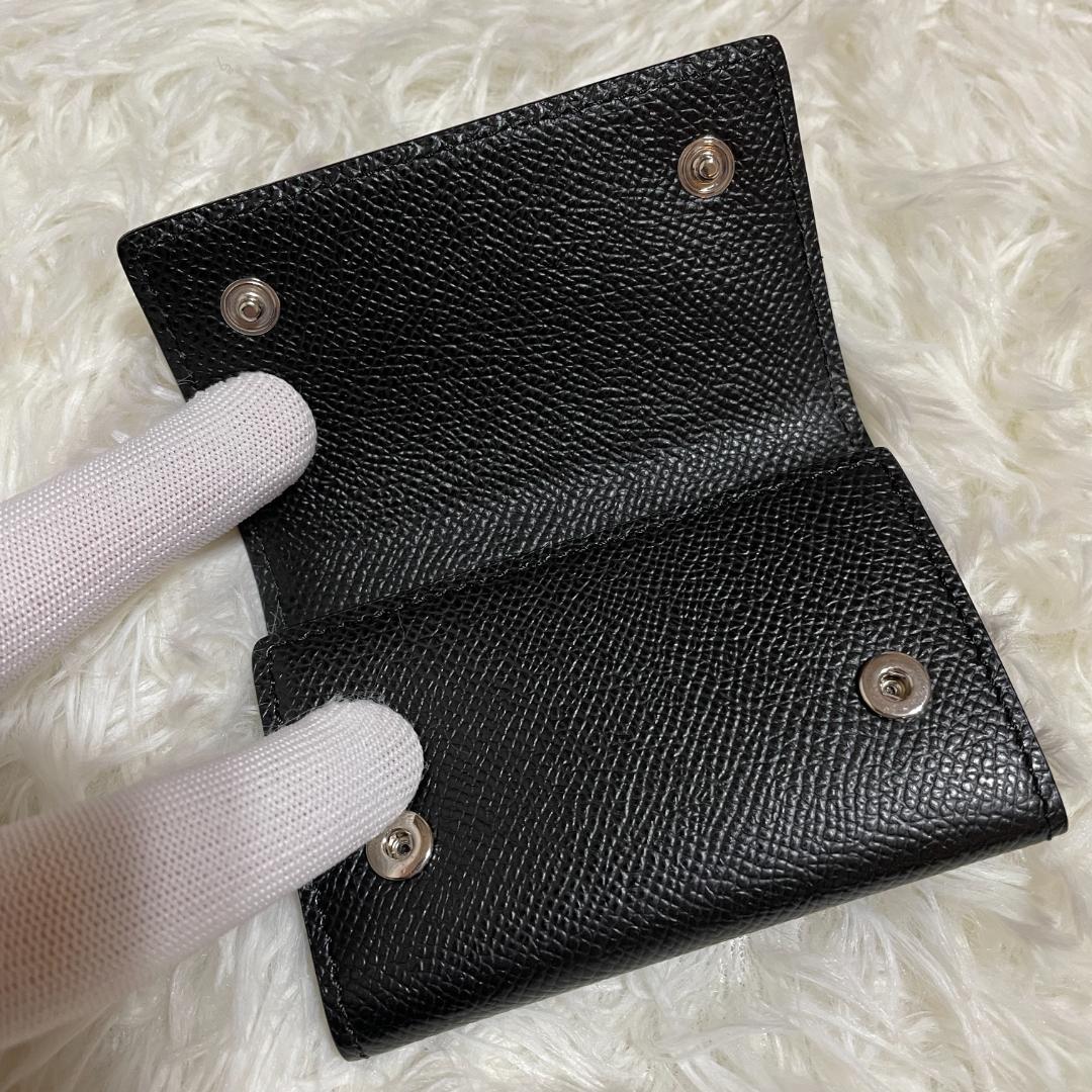 BURBERRY LONDON バーバリー 6連 レザー キーケース ブラック