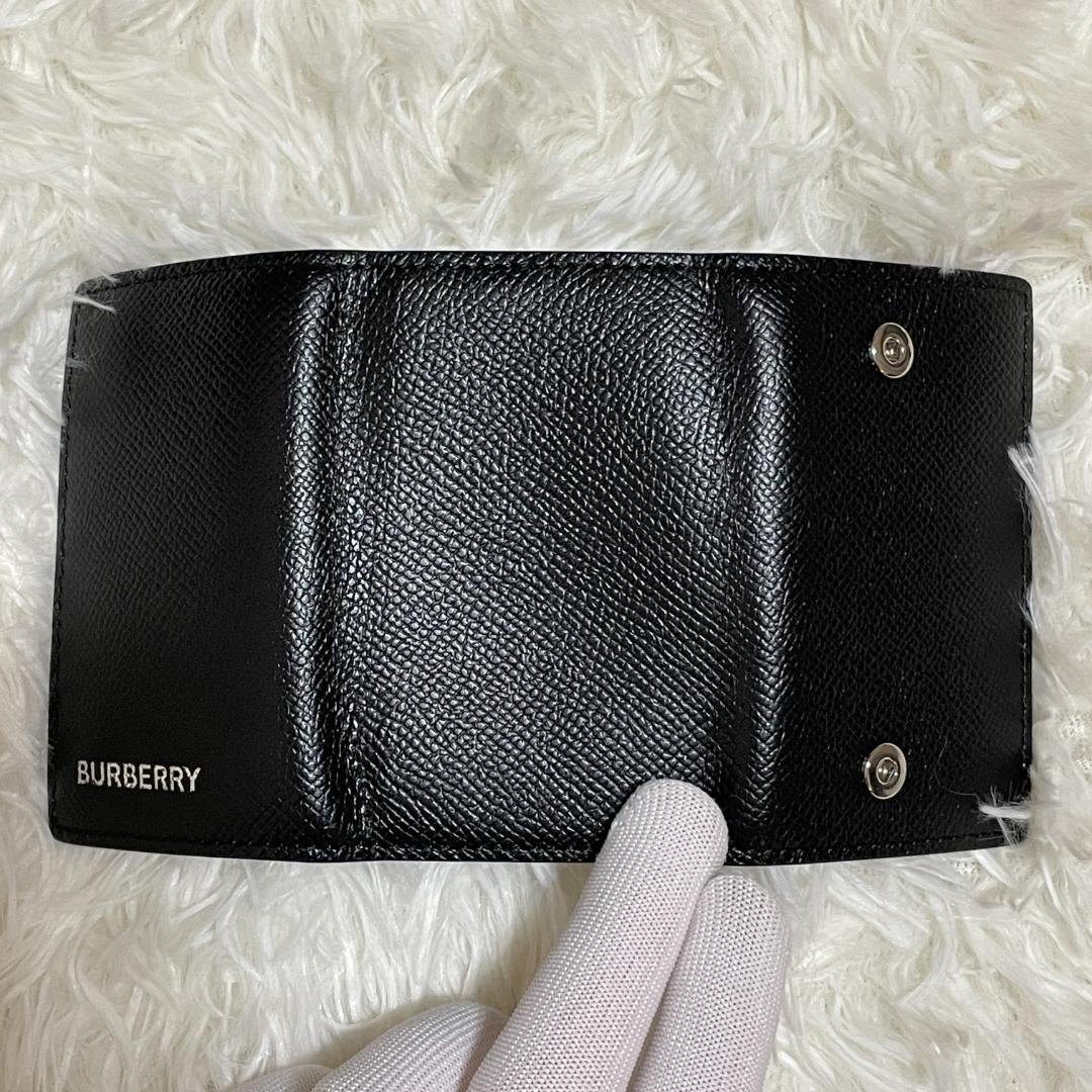 BURBERRY LONDON バーバリー 6連 レザー キーケース ブラック