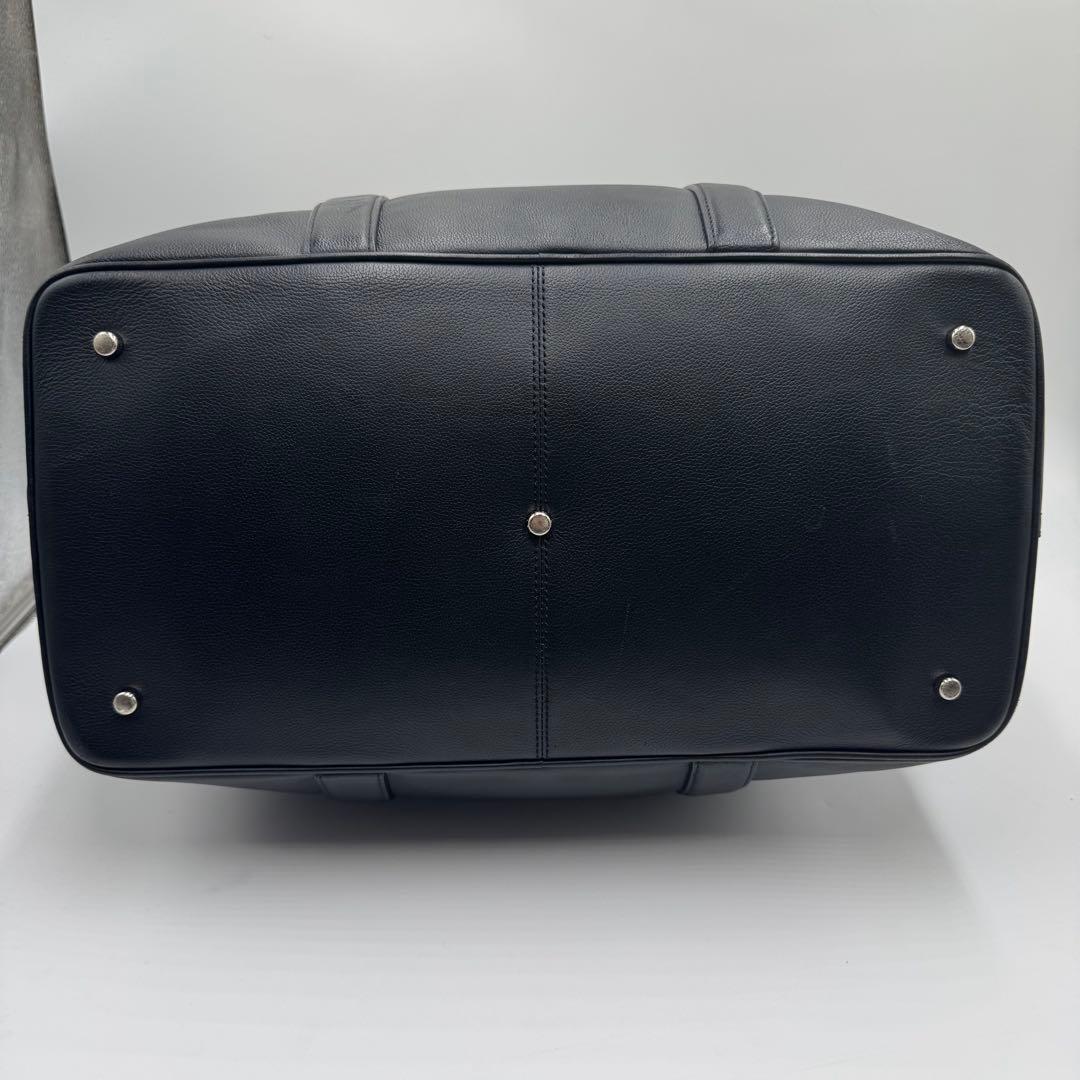 美品✨コーチ ボストンバッグ 2way 旅行 大容量 レザー ブラック