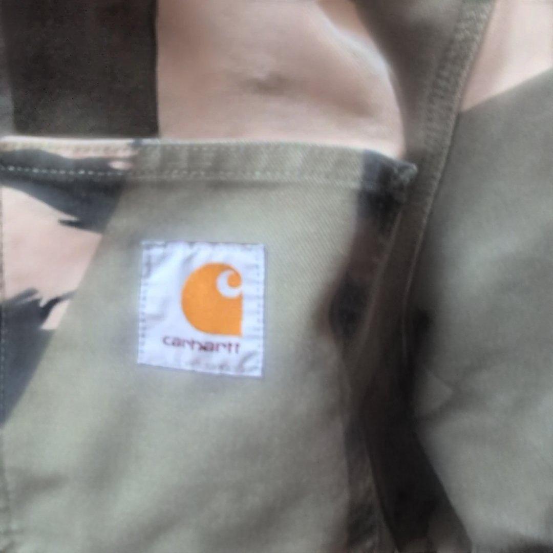 Carhartt 迷彩 カバーオール 美品 使用感あまり無し