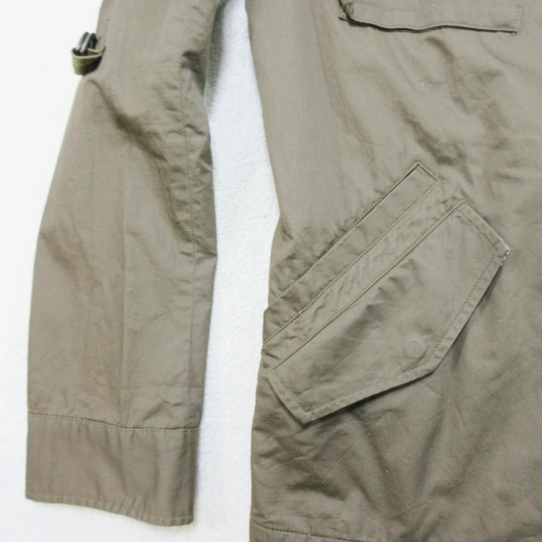 バーバリーブラックレーベル フード収納可 ノバチェック モッズコート L