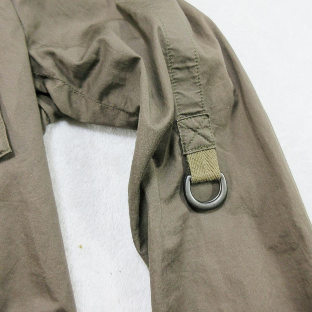 バーバリーブラックレーベル フード収納可 ノバチェック モッズコート L