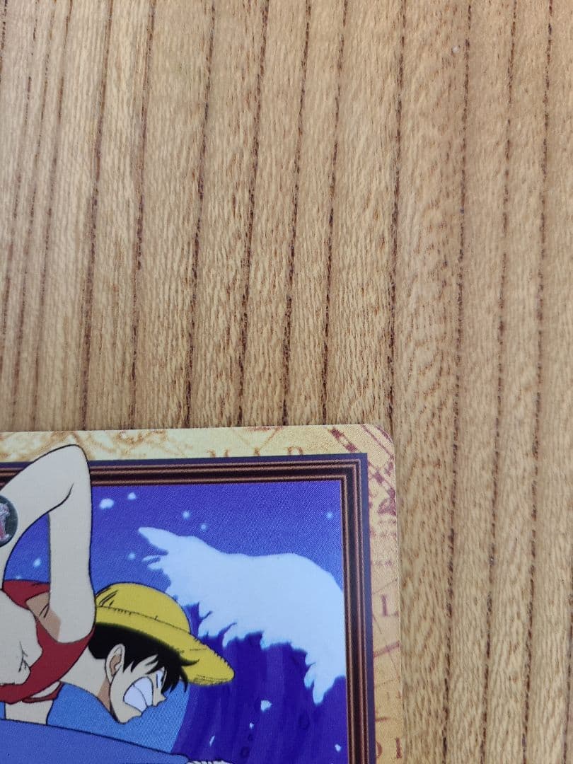 【美品】ワンピース カードダス ハイパーバトル C02 ルフィ