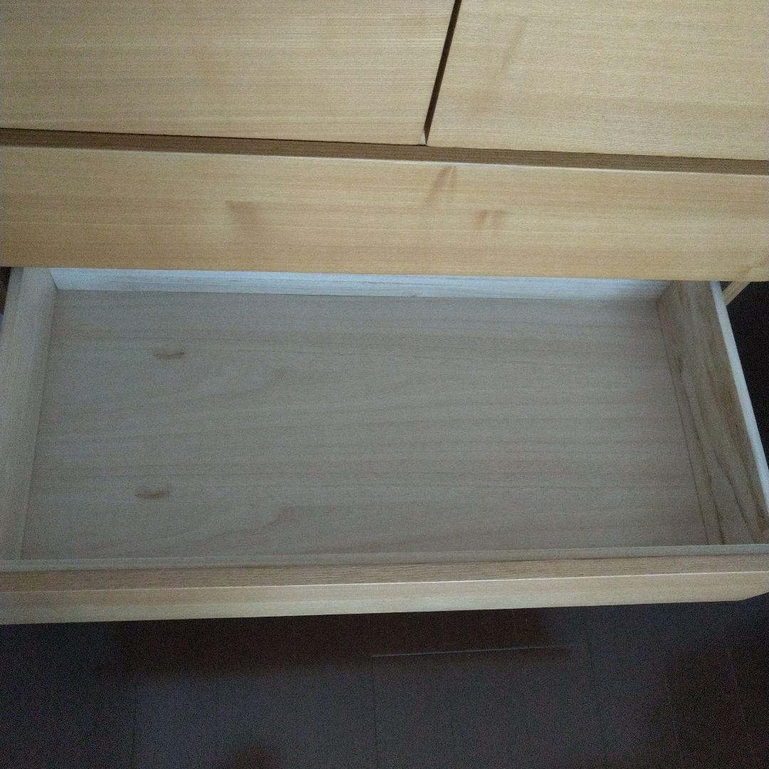 無印良品 MUJI 四段チェスト タンス