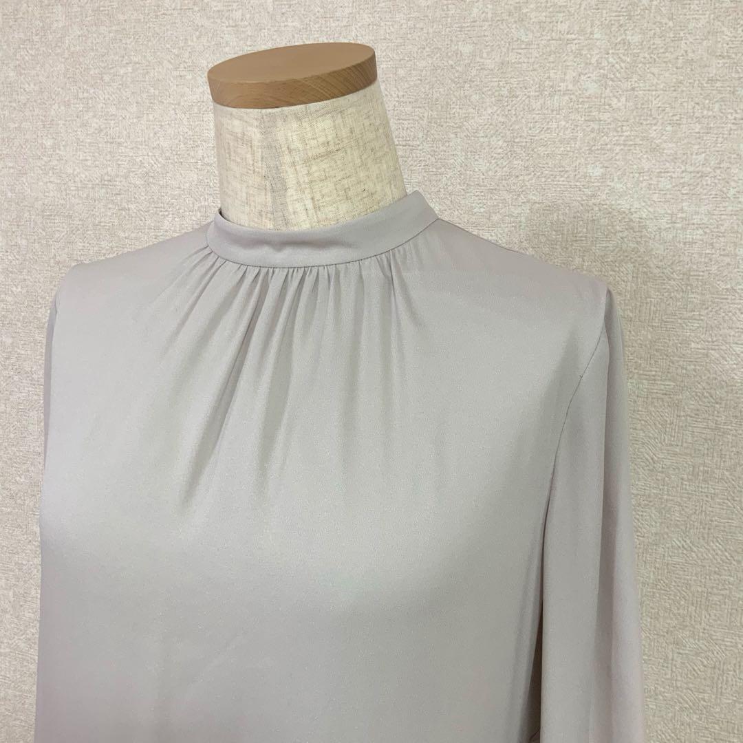 【新品】23区　大きいサイズ　クリスタルアムンゼン ウエスト切り替え ワンピース