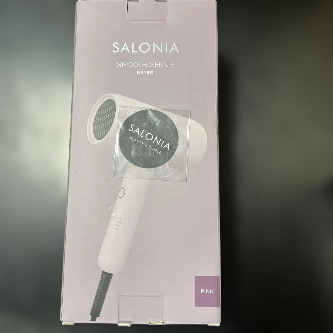 SALONIA ヘアドライヤー ピンク