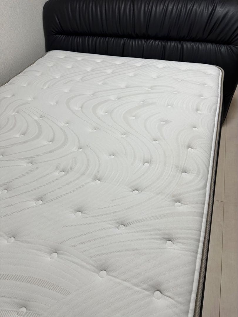 期間限定値下げ・ニトリのダブルマットレスとフレームのセット