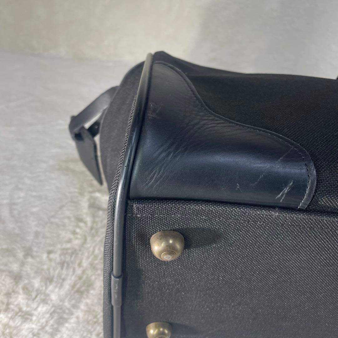 【美品】 COACH コーチ ボストンバッグ 2WAY 大容量 ブラック 南京錠