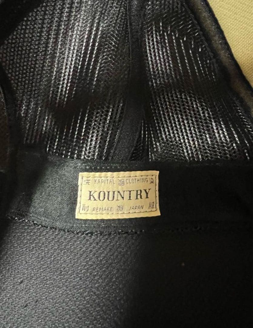 KOUNTRY　パールクラッチャーpt　トラックCAP