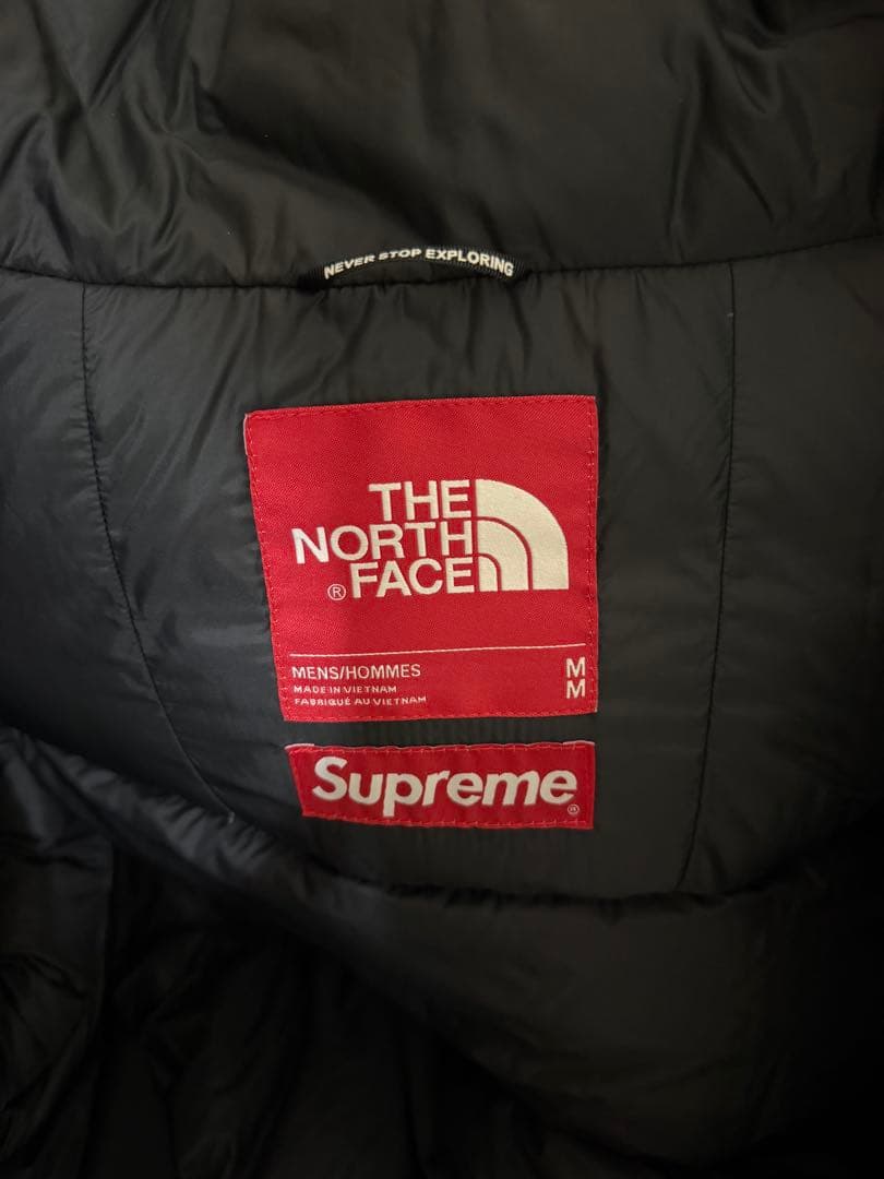 タグ　納品書付き　シュプリームxザノースフェイス Sロゴ ヒマラヤン M ダウン