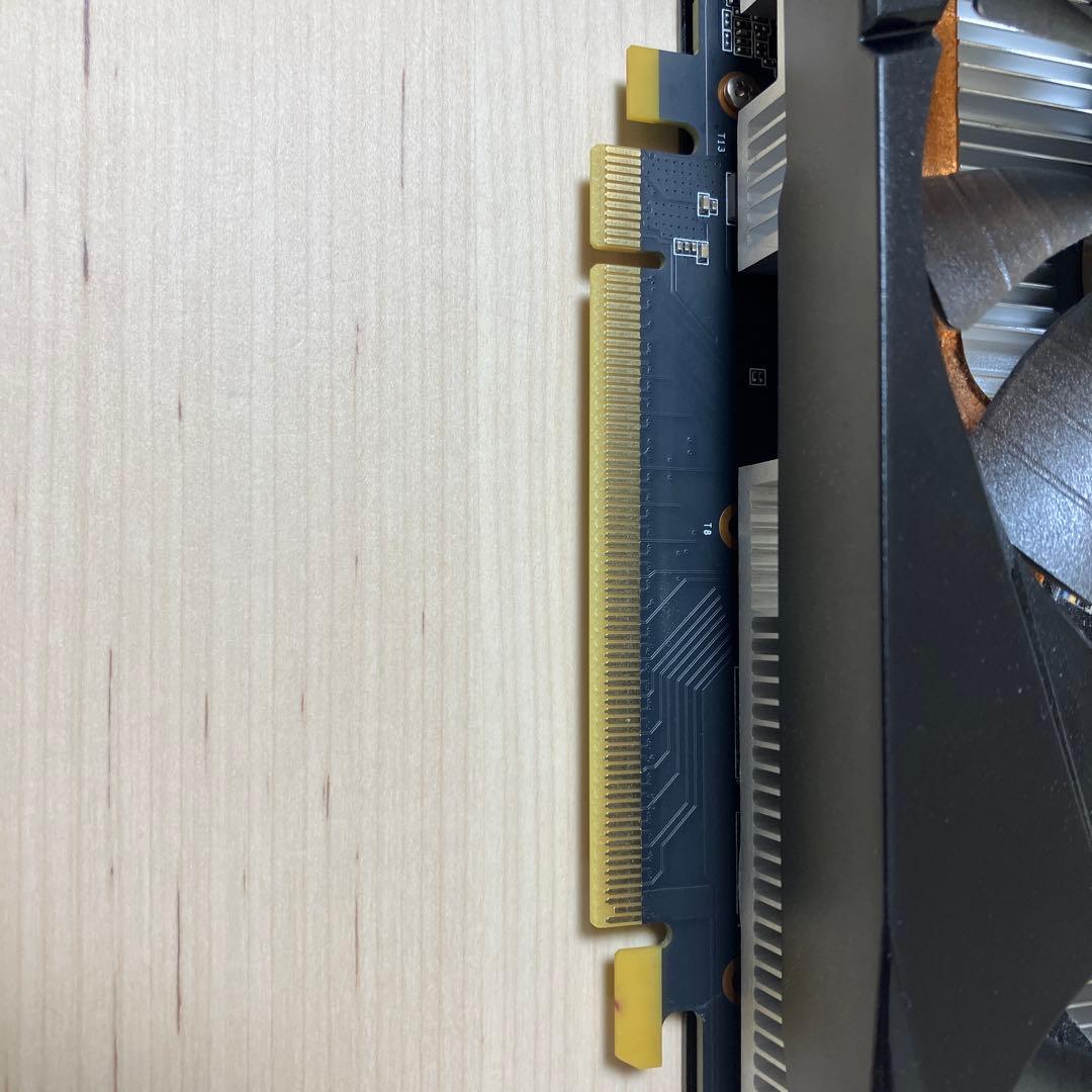 NVIDIA GTX1660 GALAKURO デュアルファングラフィックボード