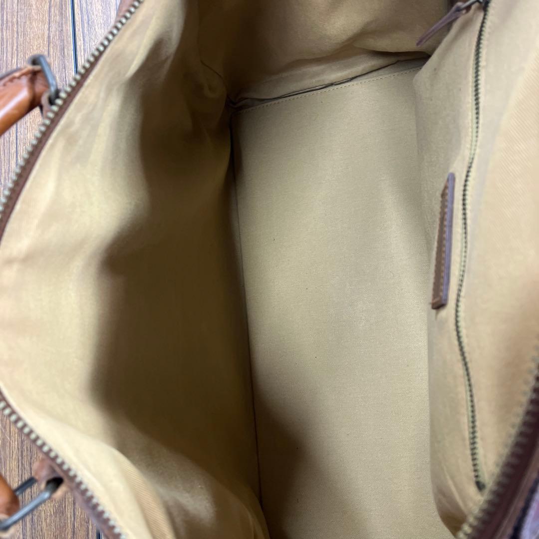 ラルフローレンの渋いチェック柄のボストンバッグ