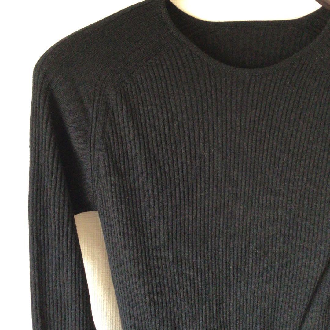 新品タグ付きlouren peplum docking knit