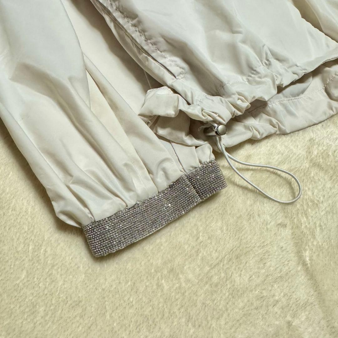 美品 ファビアフィリッピ 近年モデル モニーレ ナイロンパーカー フード