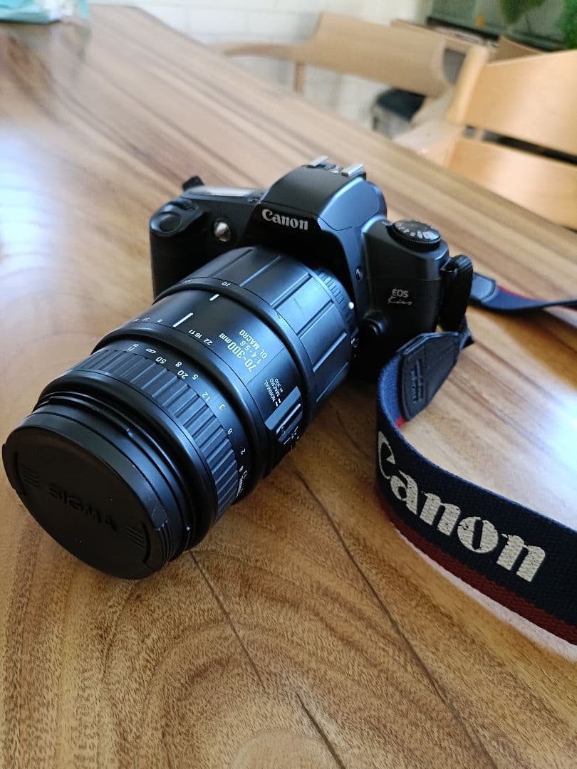 Canon 一眼レフカメラ Sigmaレンズ付き