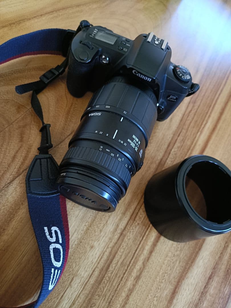 Canon 一眼レフカメラ Sigmaレンズ付き