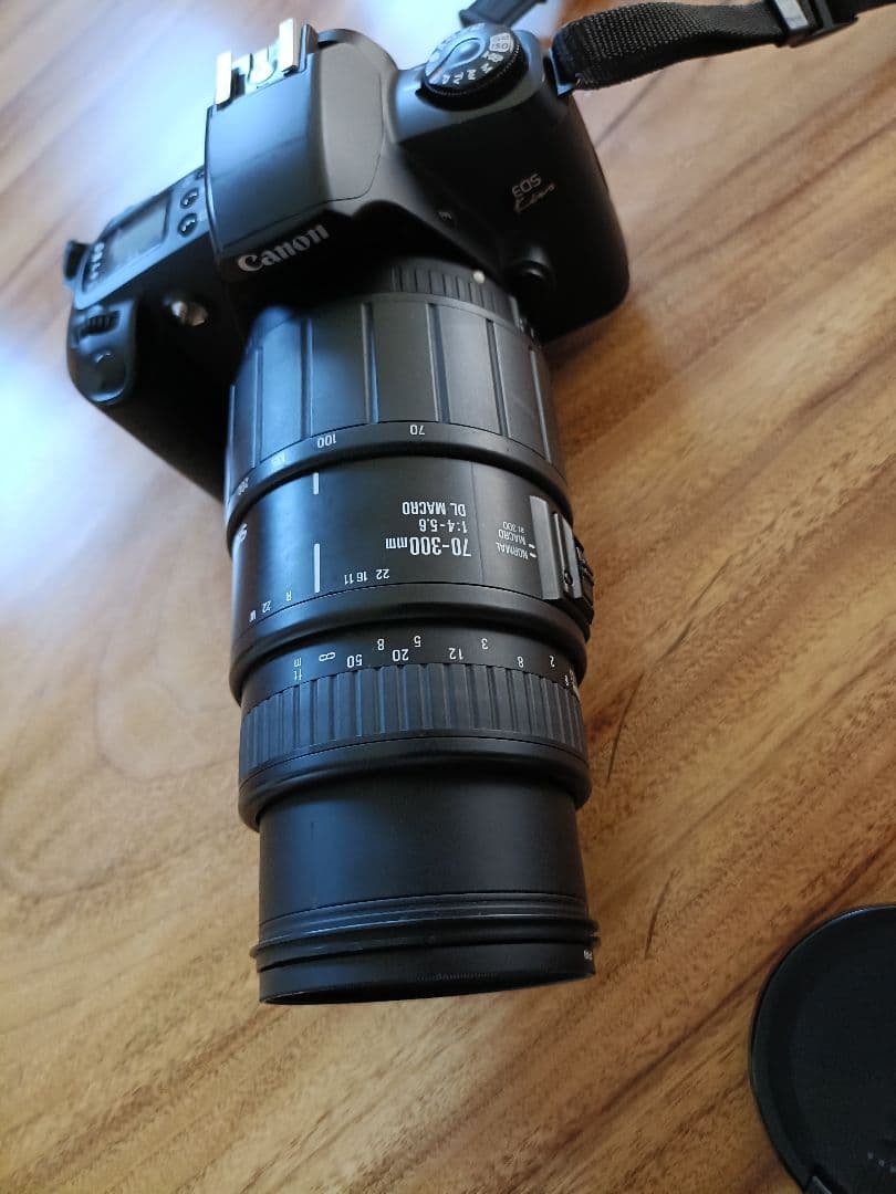 Canon 一眼レフカメラ Sigmaレンズ付き